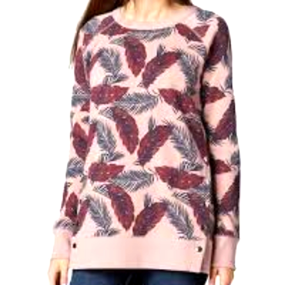 JAG Jeans printed Kristen side snap top